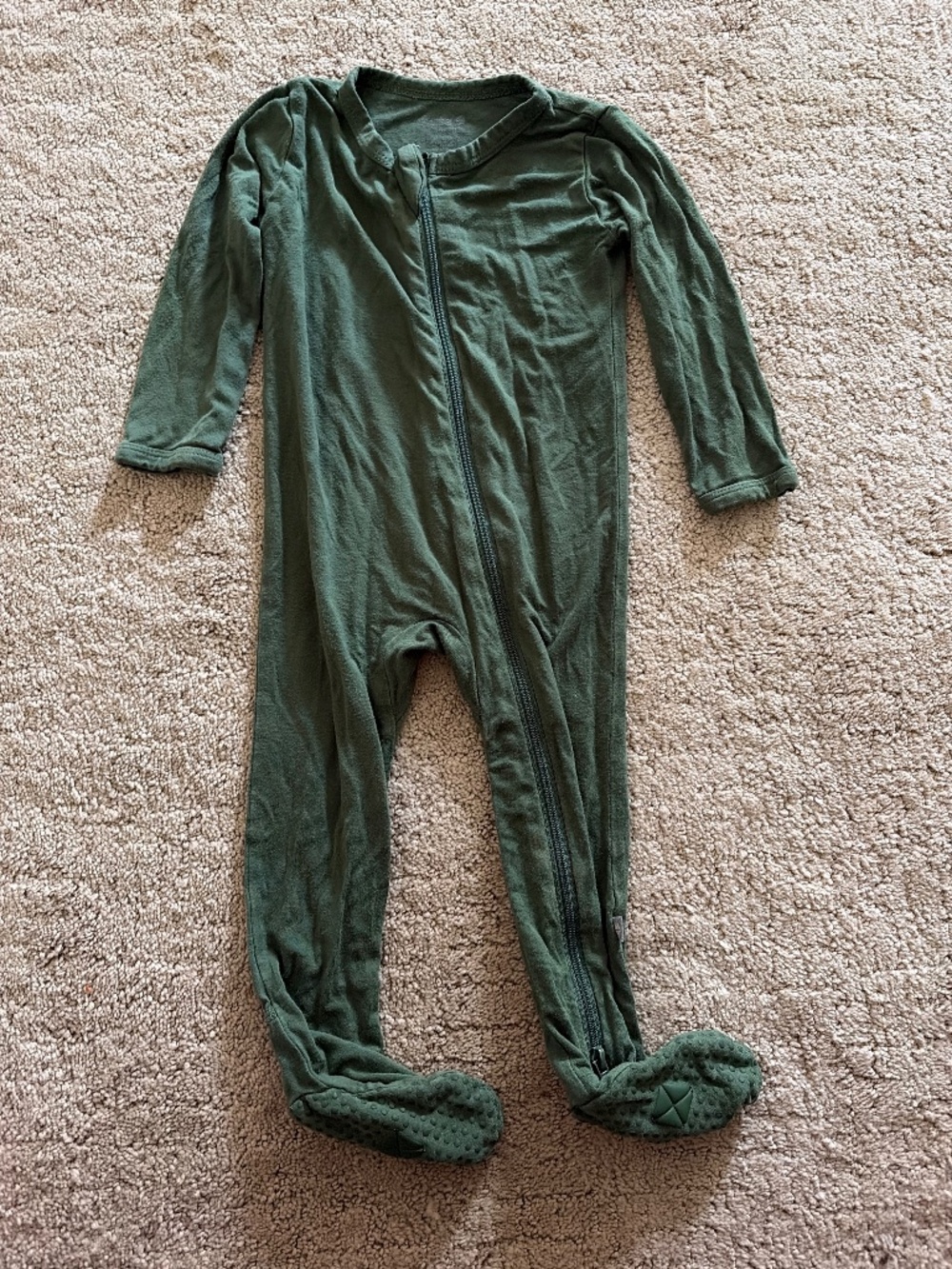 Kyte Baby green onesie